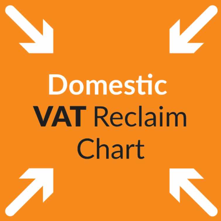 Domestic VAT Reclaim Chart